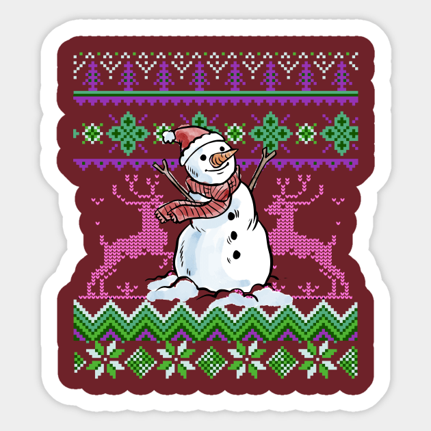 Ugly Sweater Style Print Sticker by letnothingstopyou